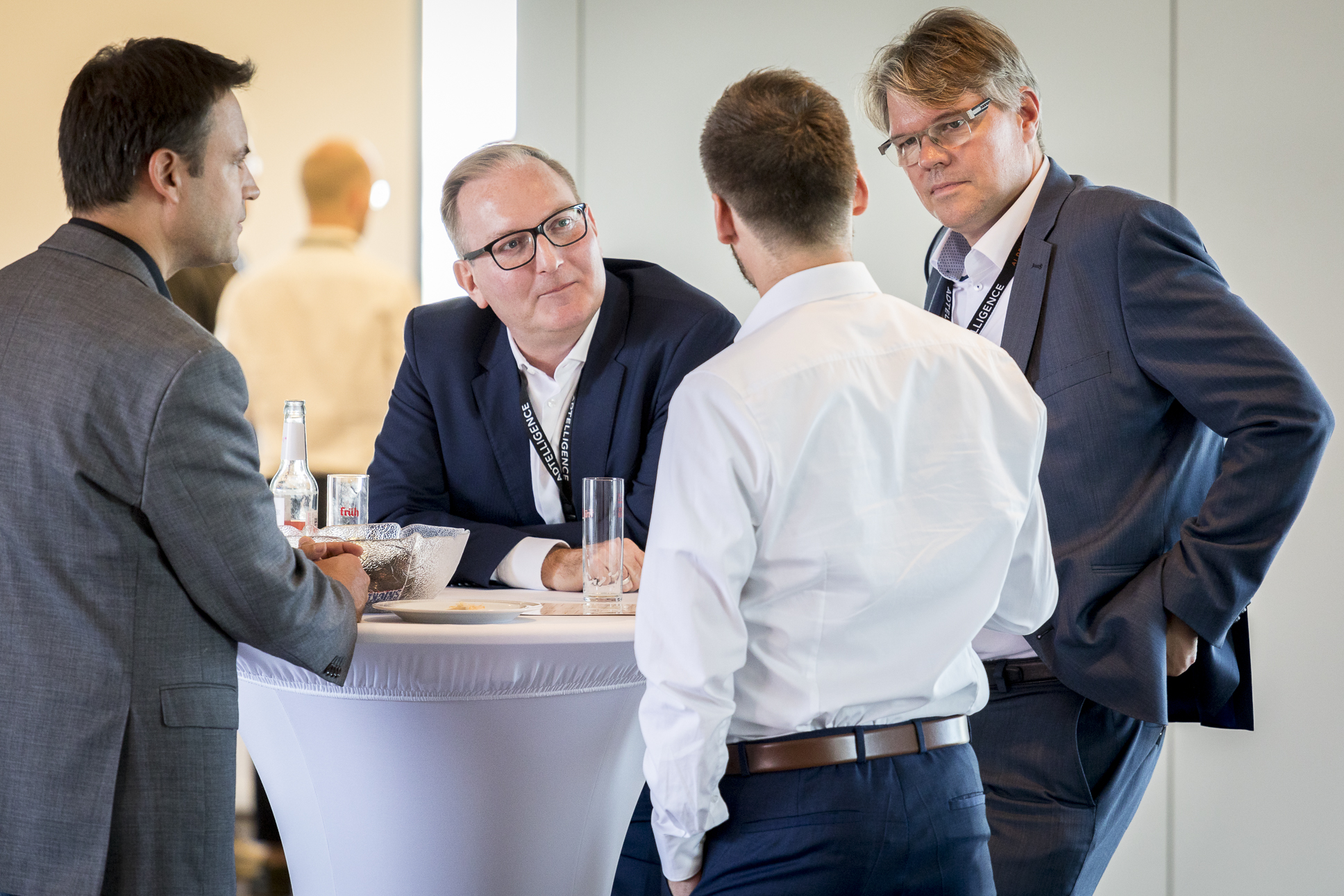 Adtelligence team at conference event